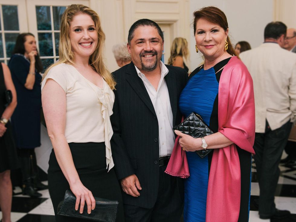 0006, CAC kick-off party, March 2013, Jennifer Roosth, Bruce Padilla, Barbara Van Postman