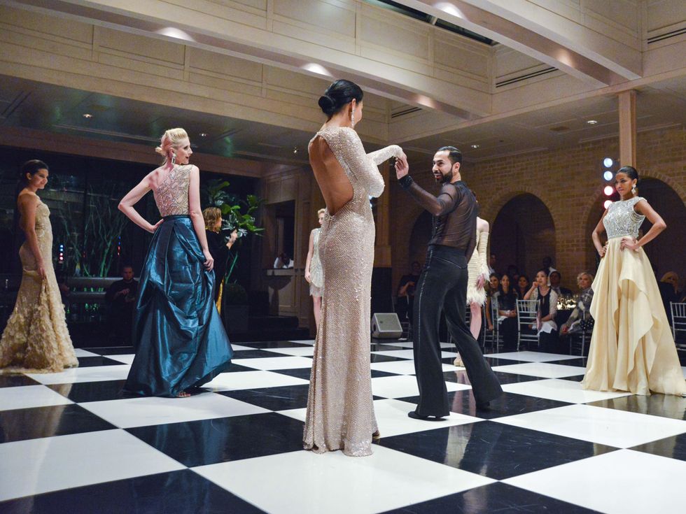 0011, Dancing with Houston's Stars, April 2013, Fadie Armanious, Tootsies models