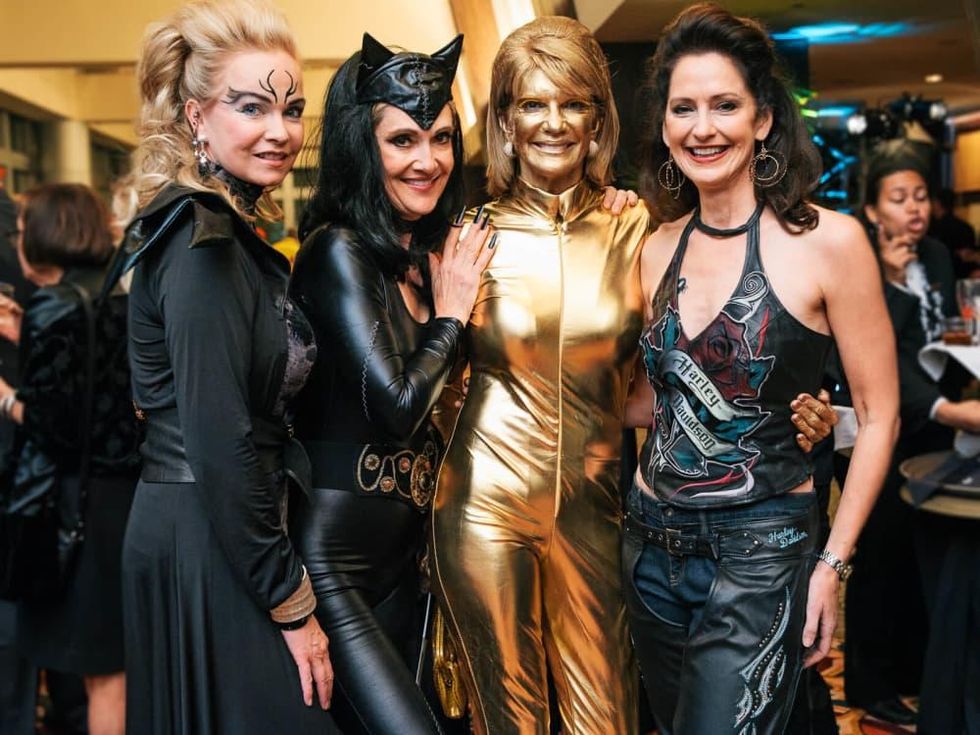 0011, Ronald McDonald House Boo Ball, October 2012, Alice Mosing, Jana Arnoldy, Kim Tutcher, Laurie Morian