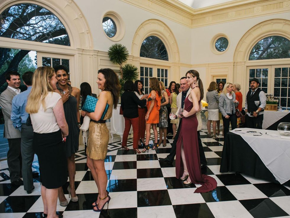 0012, CAC kick-off party, March 2013, crowd, venue