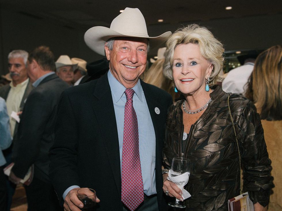 0014, RodeoHouston Wine Auction, March 2013, Charlie Gaudy, Darby Hopson
