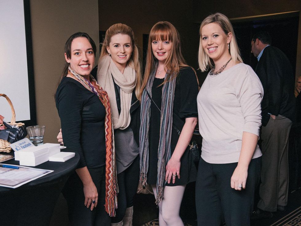 002, Mixers on the Map, Hotel ZaZa, January 2013, Courtney Webb, Chelsea Cunningham, Wendy Thomas, Genny Gomez