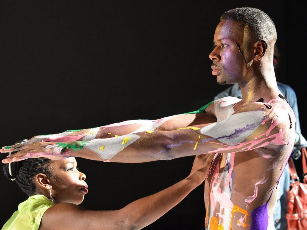 002, Urban Souls Dance Company, Canvas and Choreography, fundraiser, January 2013, Barbara Olajide, Leonard Price