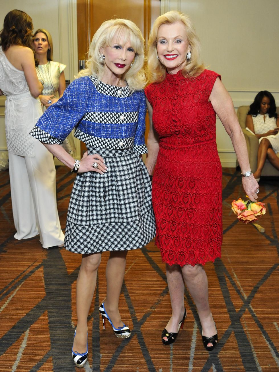 0024, Best Dressed luncheon, April 2013, Diane Lokey Farb, Pat Breen