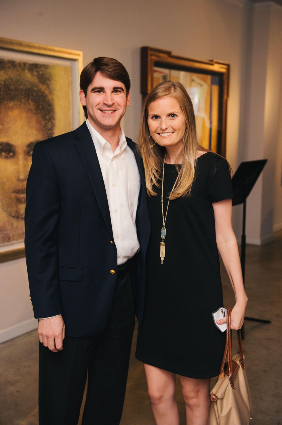 0025 5 Edward Heap and Lindsay Canning at the Houston Symphony\u2019s Young Associates Council season kick-off August 2014
