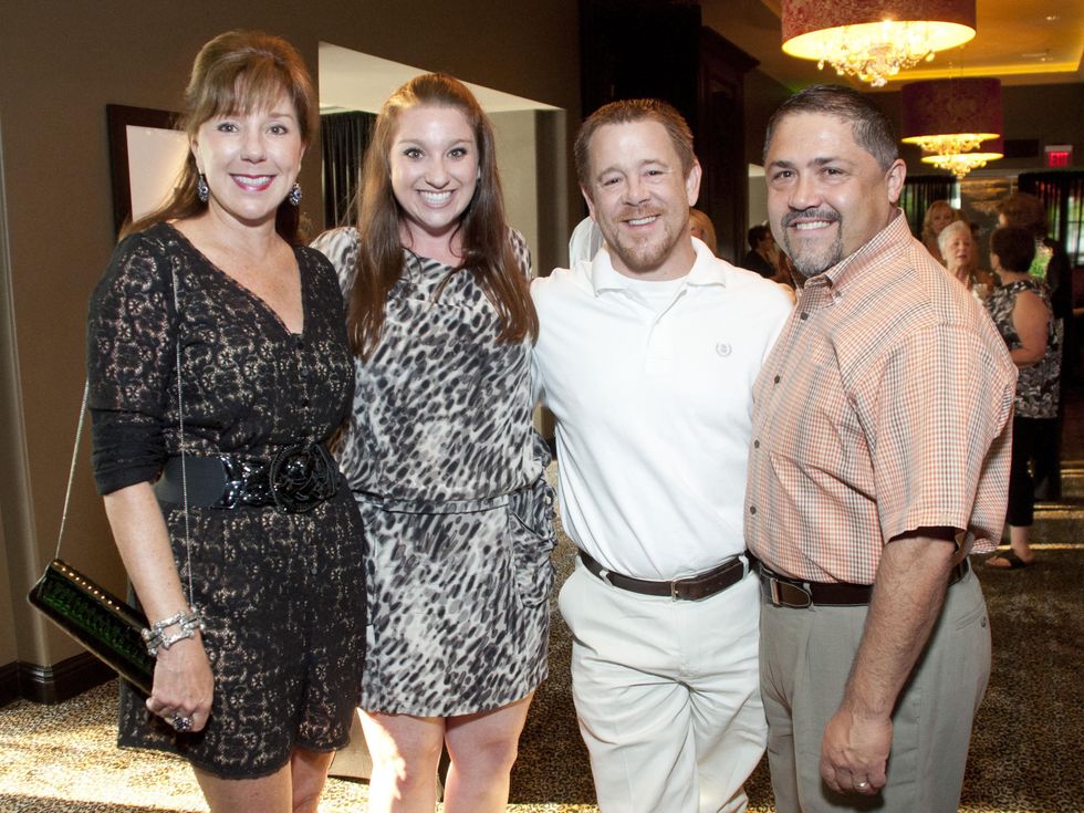 004_CAP honoree party, June 2012, Elizabeth Stein, Laura Stein, Shelby Kibodeaux, Bruce Padilla