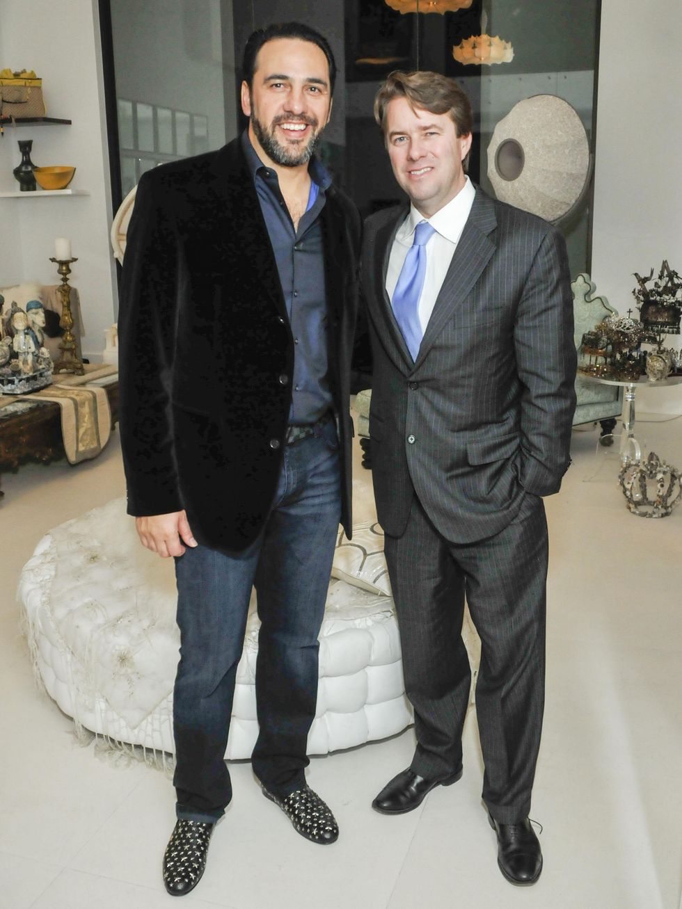 007, CultureMap CEO reception, January 2013, Javier Loya, Michael Mithoff