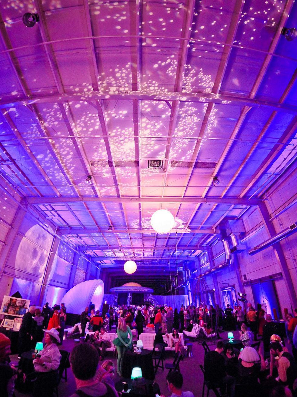 007 The venue at Silver Street Studios at the Fresh Arts Space Ball March 2014