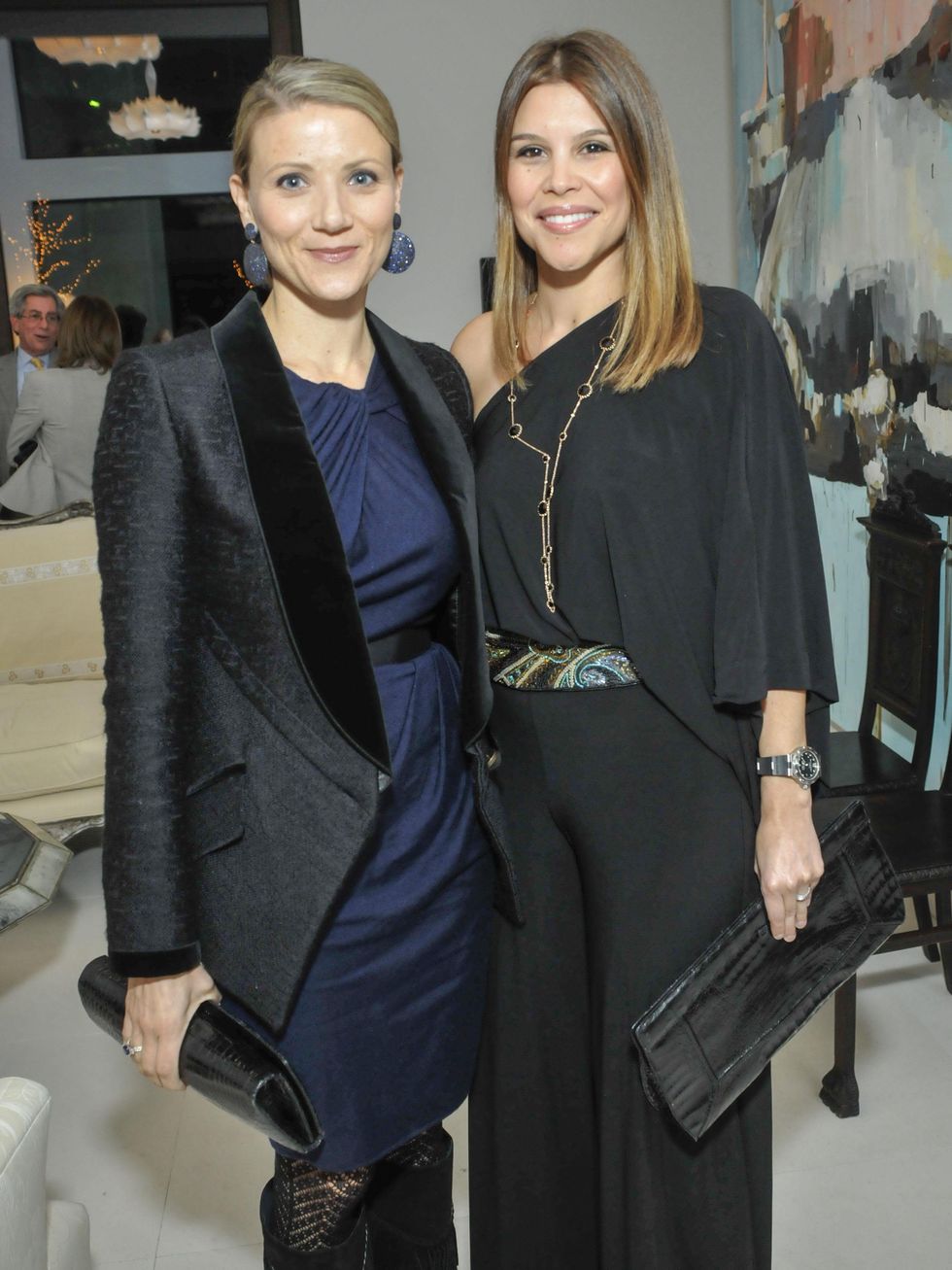 008, CultureMap CEO reception, January 2013, Stephanie Cockrell, Estela Cockrell