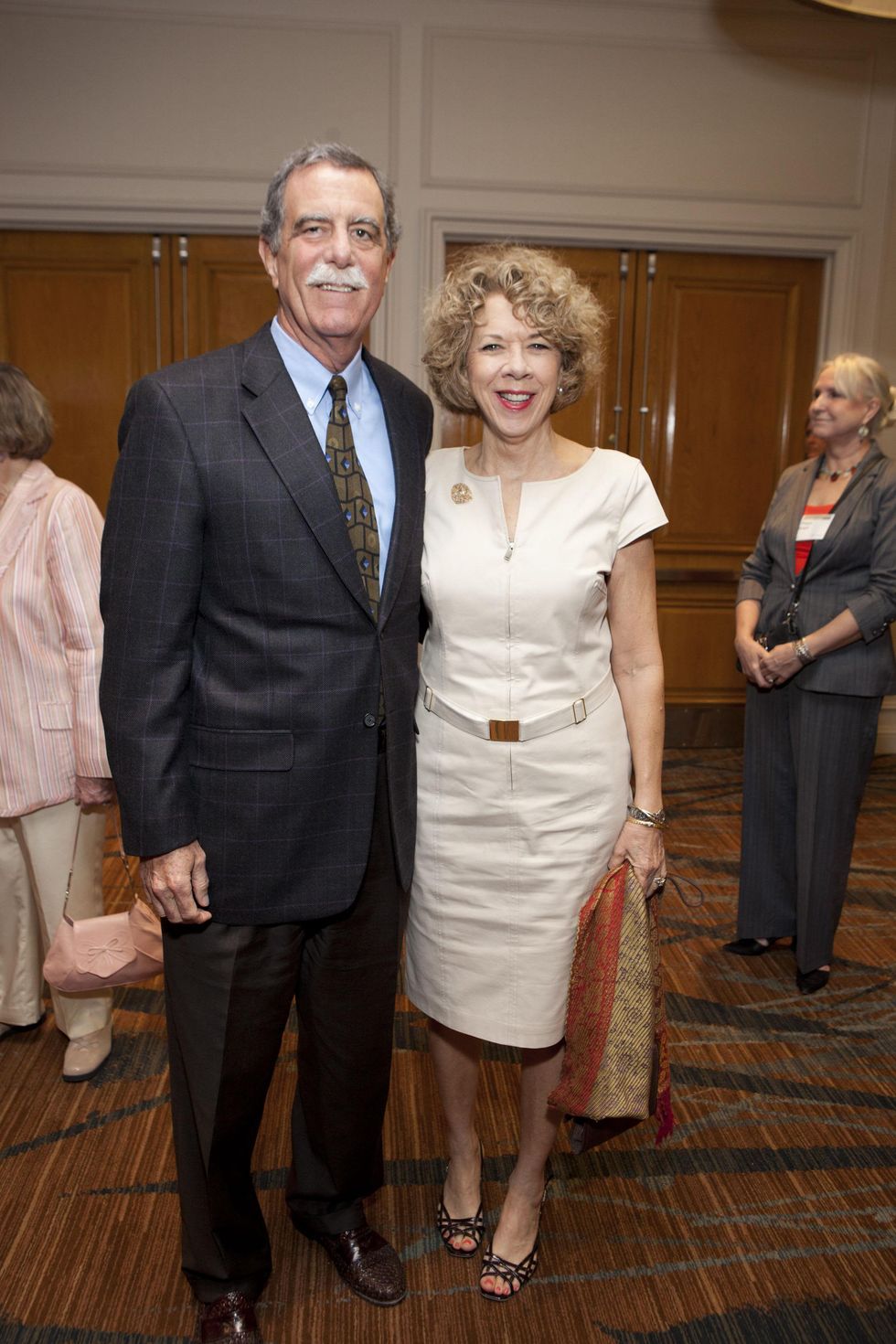 0095 Ed Allday and Francey Pengra at the Menninger Luncheon May 2014