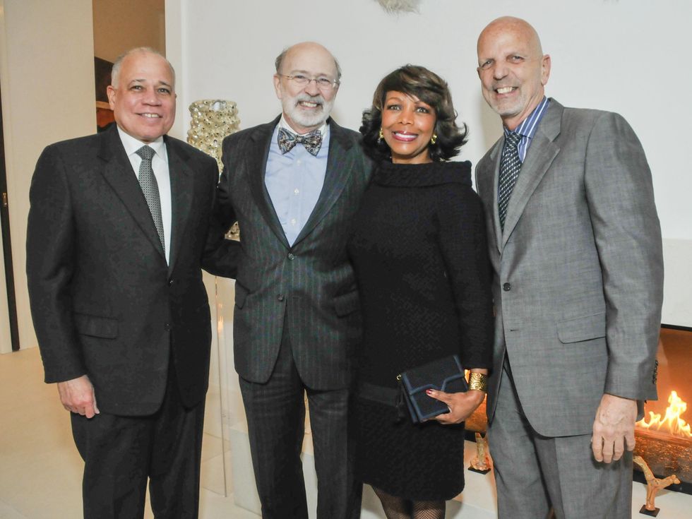 010, CultureMap CEO reception, January 2013, Dr. John Clemmons, C.C. Conner, Lora Clemmons, Clifford Pugh