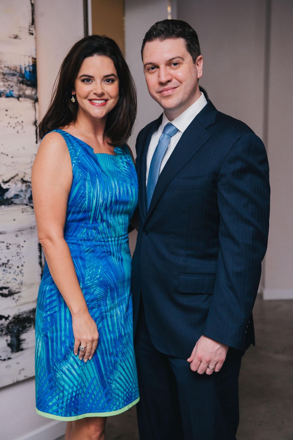 0104 23 Ann and Jonathan Ayre at the Houston Symphony\u2019s Young Associates Council season kick-off August 2014