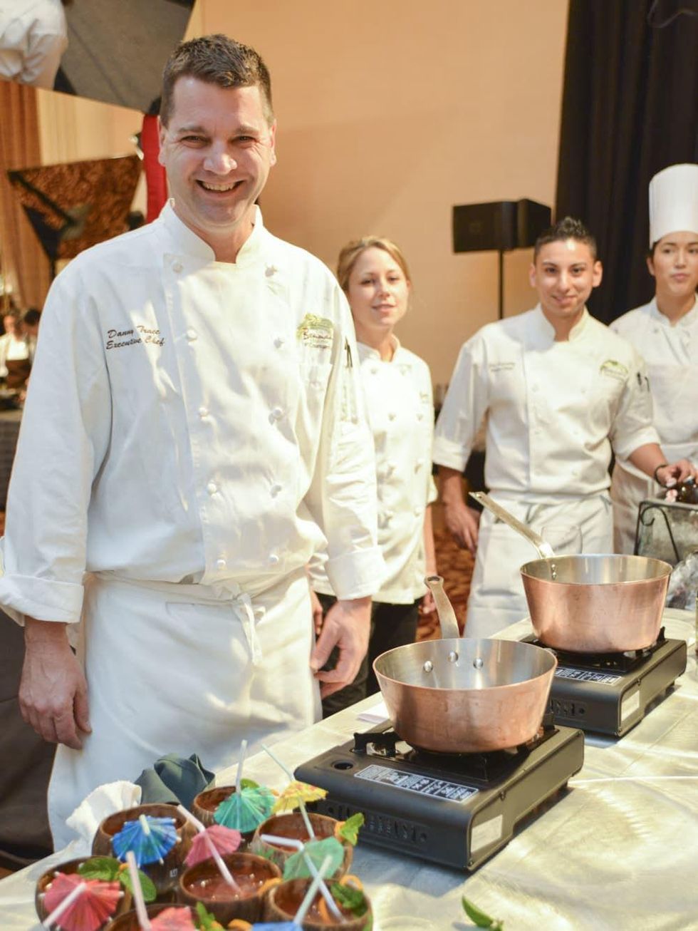012, Bon Vivant Houston culinary event, January 2013, Danny Trace (Brennan's)