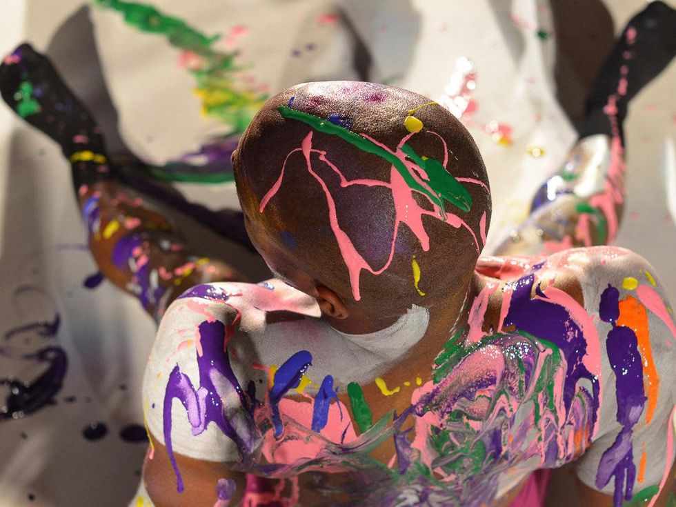 013, Urban Souls Dance Company, Canvas and Choreography, fundraiser, January 2013, Nick Muckleroy