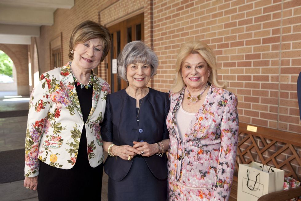 0133 M.D. Anderson Children's Cancer Center opening May 2013 Cora Sue Mach, Peggy Barnett, Sidney Faust