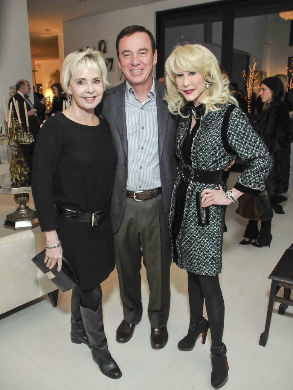 014, CultureMap CEO reception, January 2013, Karen Mayell, Mike Mayell, Diane Lokey Farb