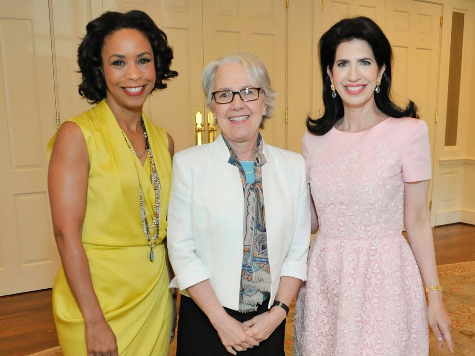 02, Children's Museum Friends & Family luncheon, April 2013, Gina Gaston Elie, Dr. Wendy Mogel, Dr. Kelli Cohen Fein