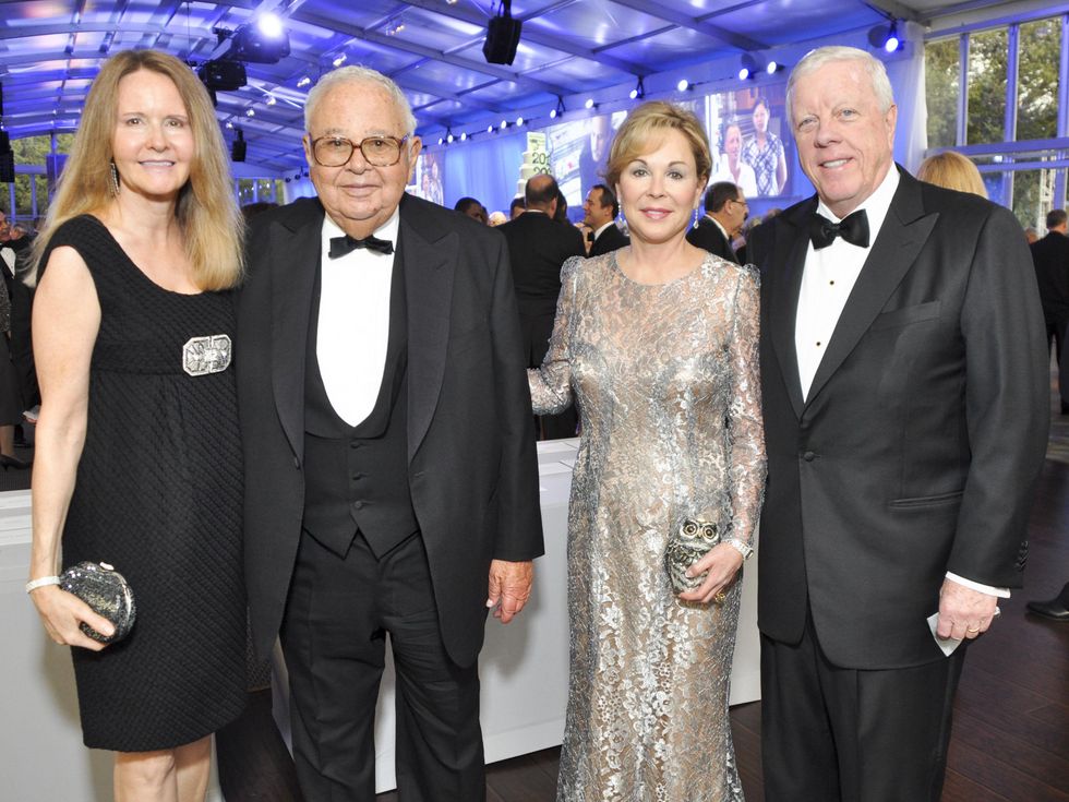 022, Rice University Centennial gala, October 2012, Dena Albee, Fayez Sarofim, Nancy Kinder, Rich Kinder