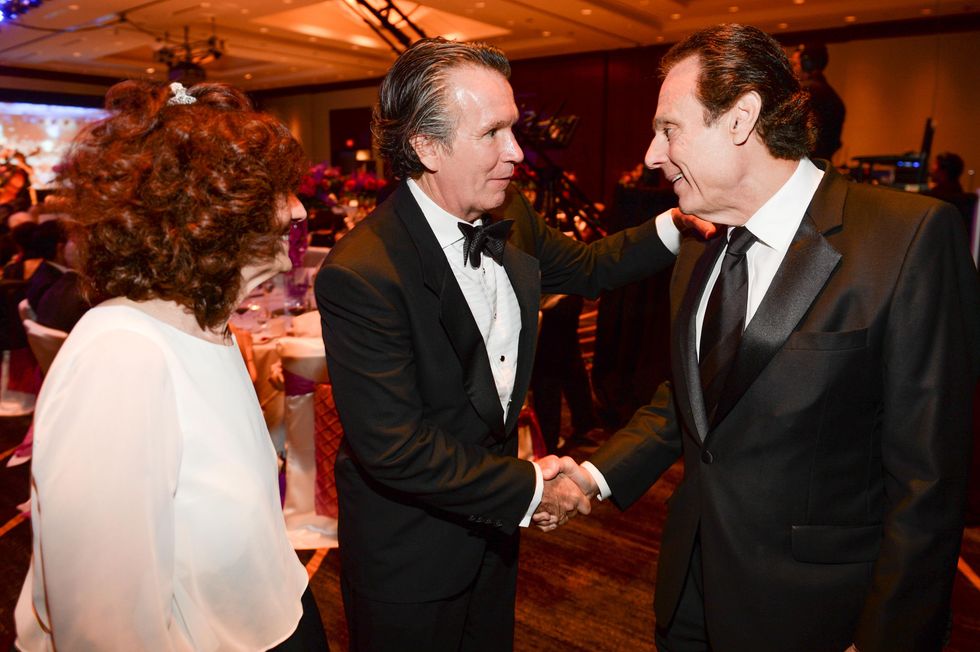 0237 Donna Vallone, from left, Peter Remington and Tony Vallone at the Virtuosi of Houston Gala May 2014