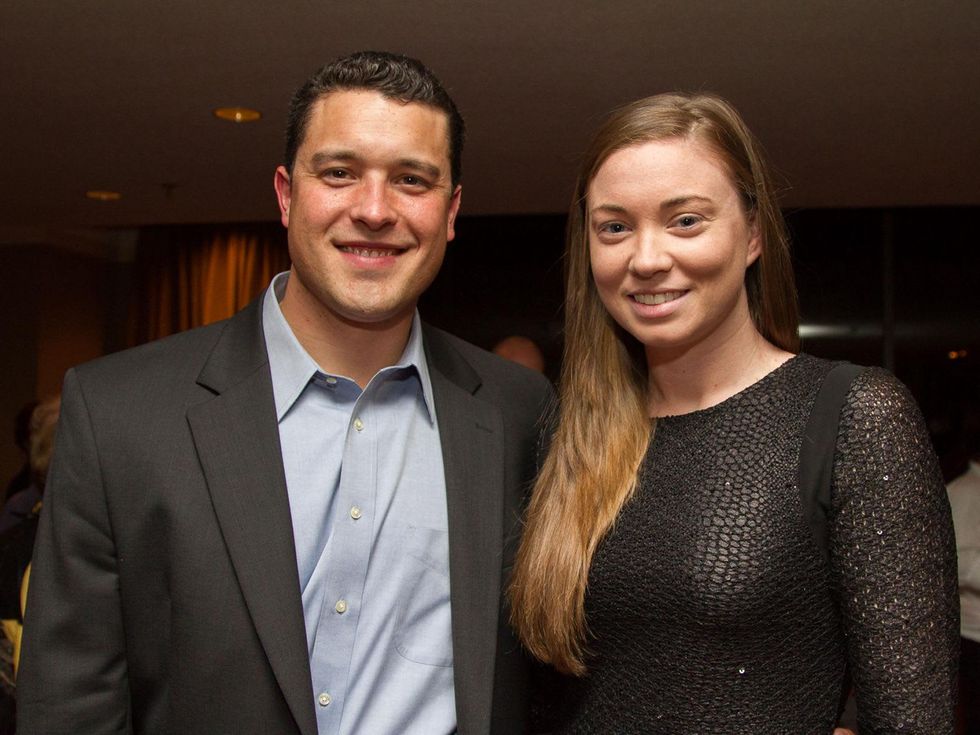 0267 Jacob and Alana Bergfield at Houston Friends of Chamber Music Red Violin event March 2014