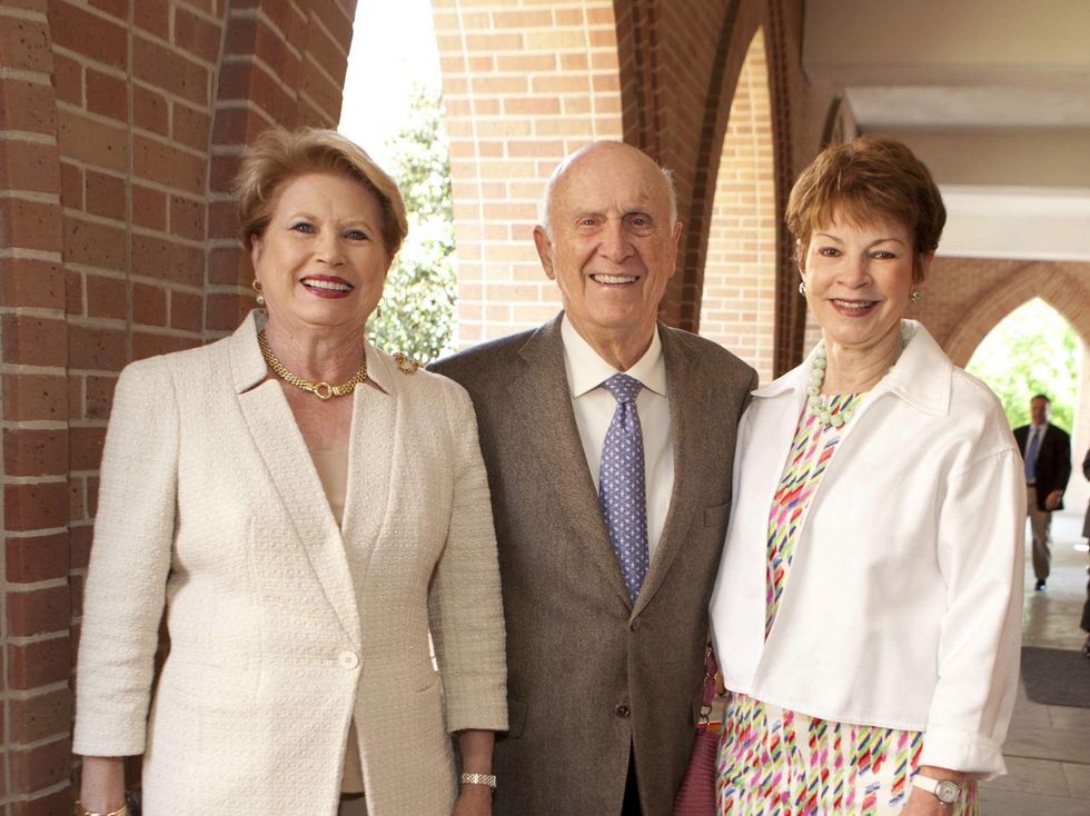 0281 M.D. Anderson Children's Cancer Center opening May 2013 CROPPED Ginger Blanton and Jack Blanton and Debbie Leighton
