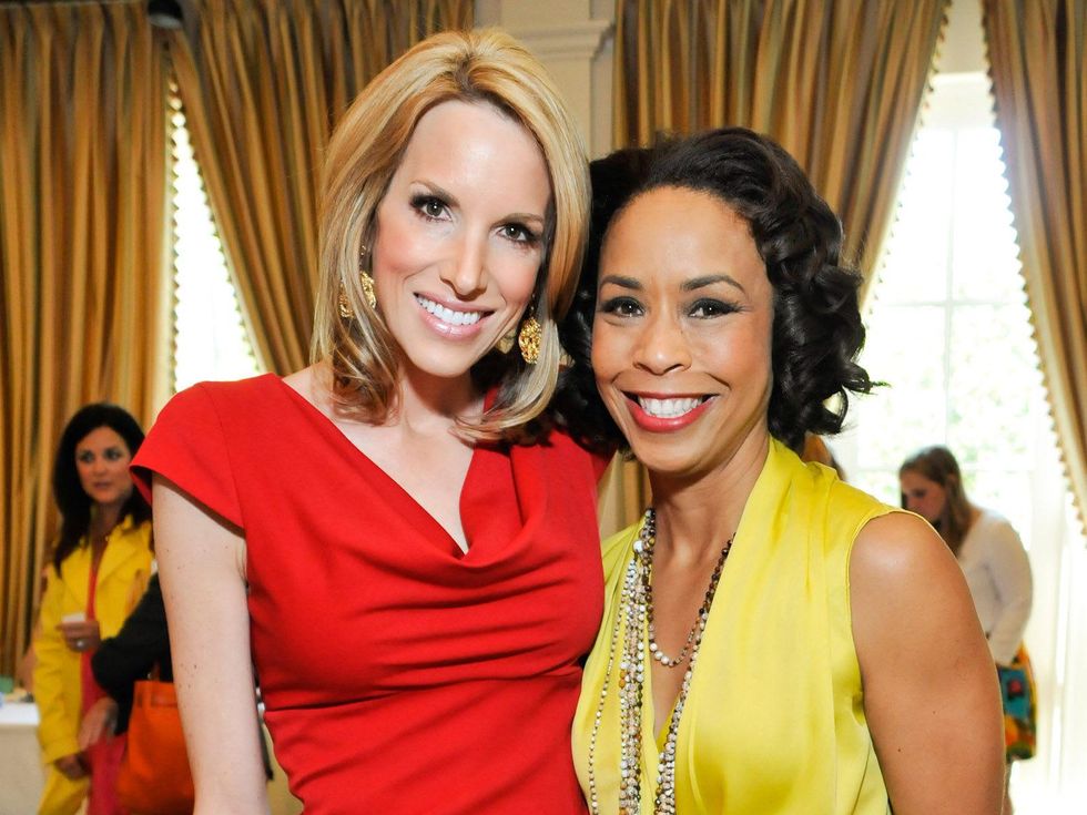 03, Children's Museum Friends & Family luncheon, April 2013, Ilona Carson, Gina Gaston Elie