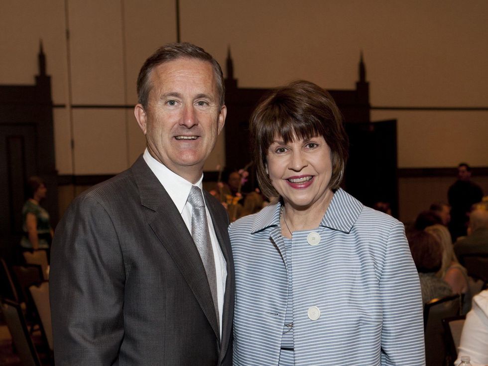 0384 M.D. Anderson Children's Cancer Center opening May 2013 CROPPED Tony Gracely and Mary Gracely