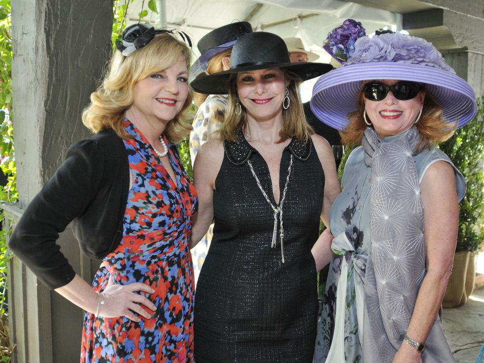 04, Hats in the Park, March 2013, Kim Padgett, Cheryl Byington, Karen Wildenstein