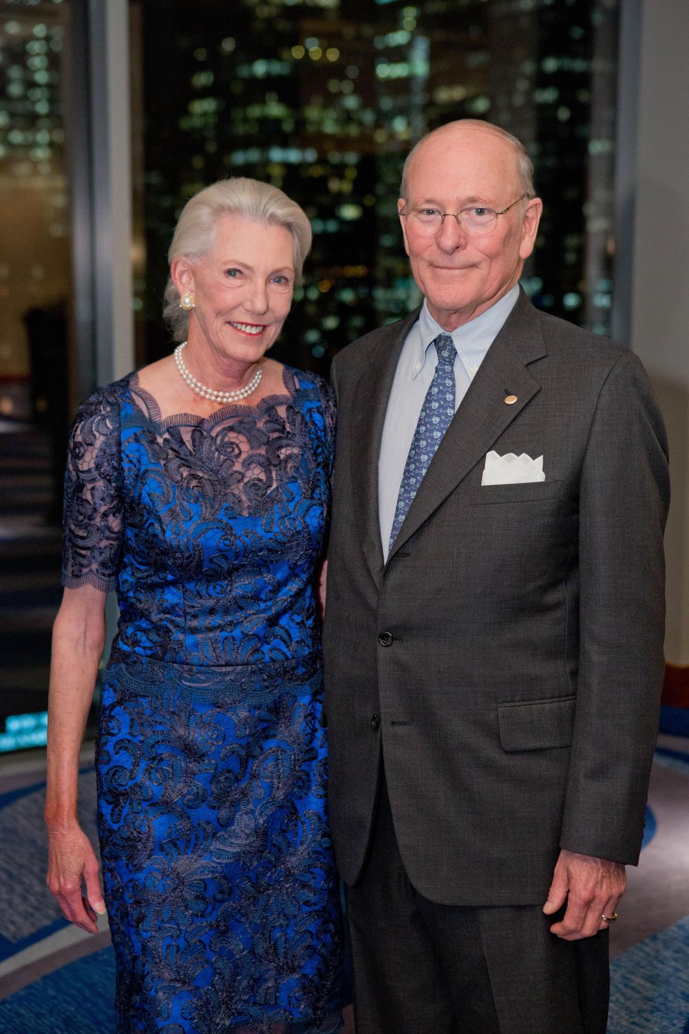 045 40 Lynda and David Underwood at Houston Methodist's Rendezvous in Blue Gala November 2013