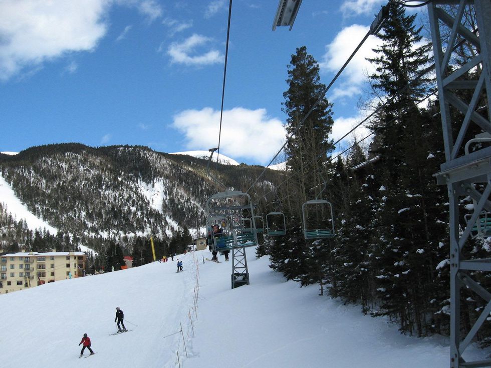 The land of enchantment: Sleepy skiing town of Taos is New Mexico's ...