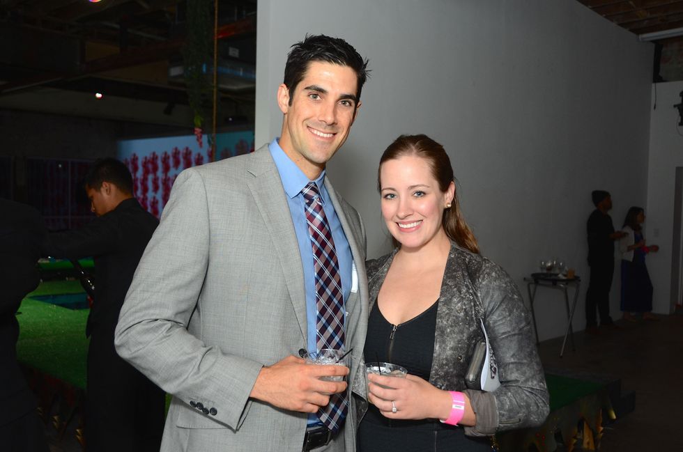 05 Martin and Jennifer Barajas at the DiverseWorks Fashion Fete November 2014