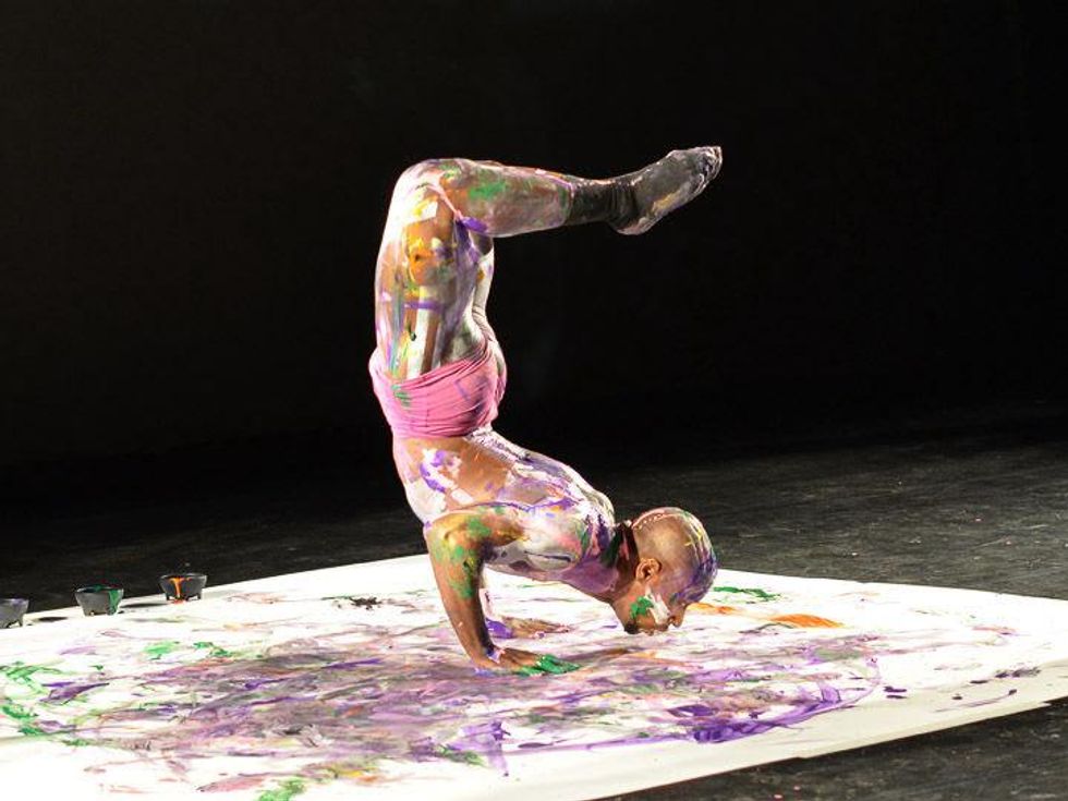 053, Urban Souls Dance Company, Canvas and Choreography, fundraiser, January 2013, Nick Muckleroy