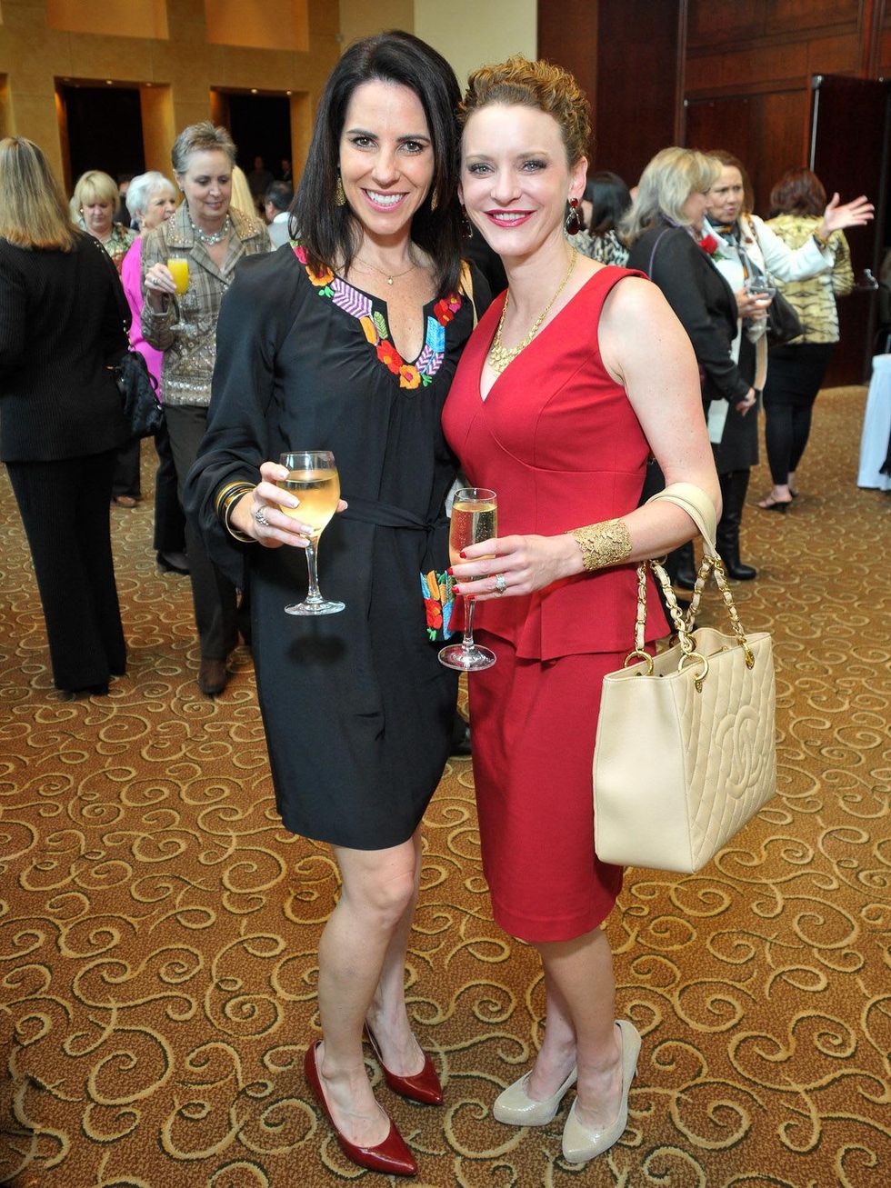 06, Trailblazers luncheon, February 2013, Kimberly Davis, Julie Kiersh