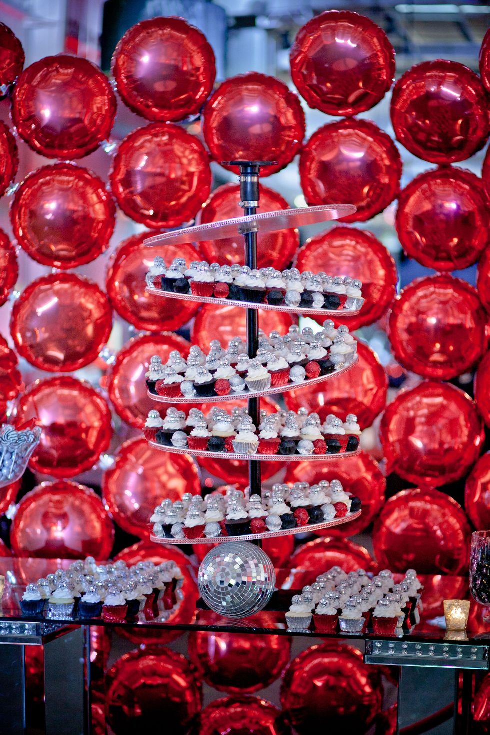 061 Dessert stand at the Patient Financial Services 10th anniversary party April 2015