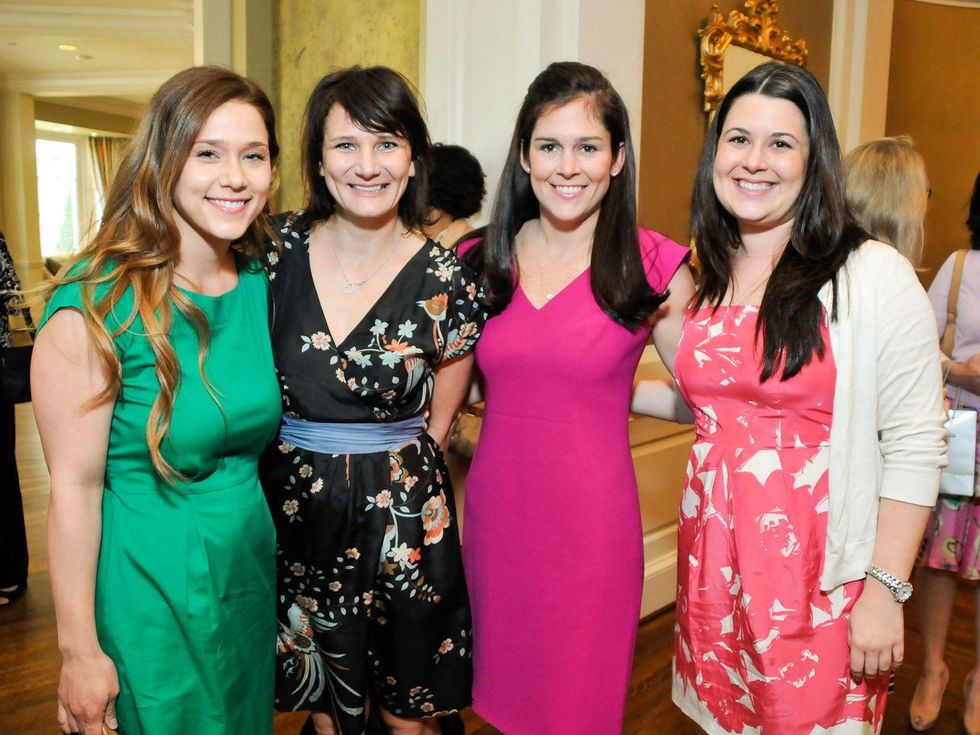 07, Children's Museum Friends & Family luncheon, April 2013, Krystal Thompson, Kara Mihalick, Katie Forney, Nicole Dallas