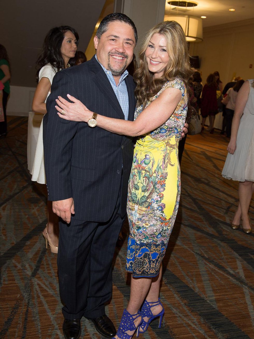 0810, luncheon April 2013 Bruce Padilla and Patti Murphy