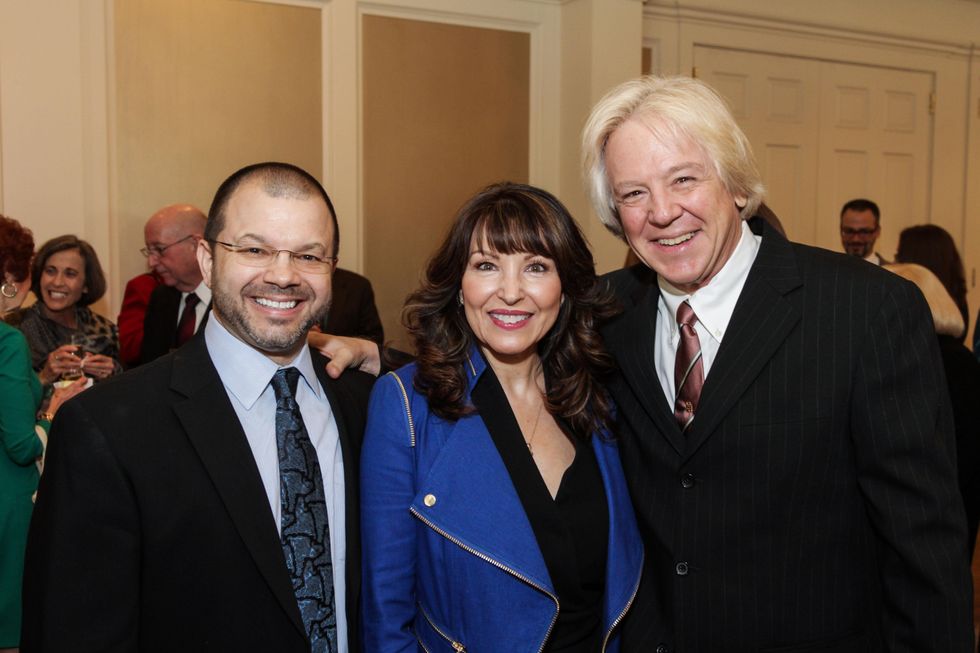1 Alan Austin, from left, with Deborah and Franz Krager at the Moores School of Music Luncheon November 2014
