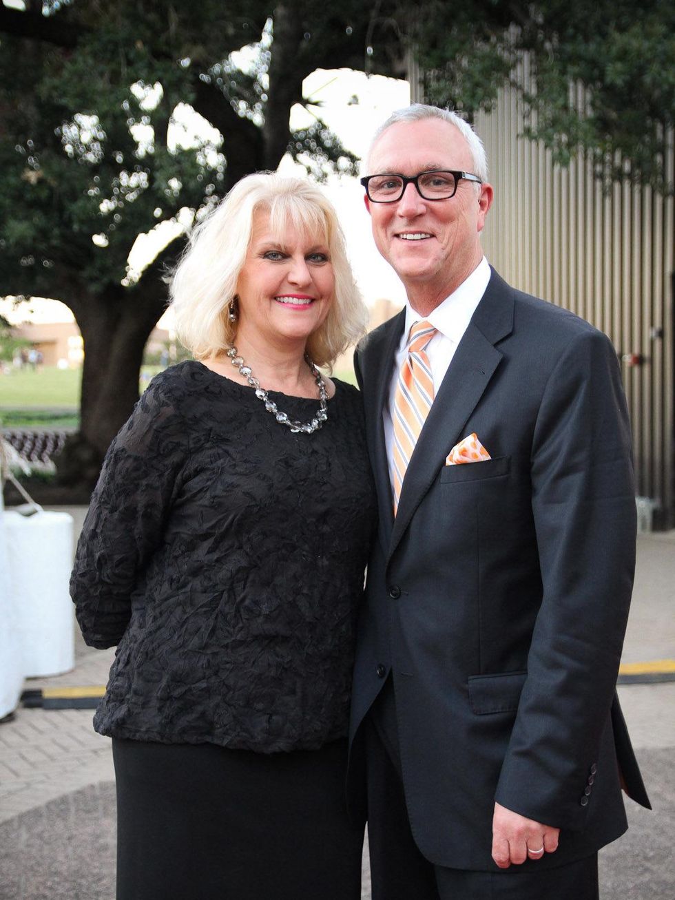 1 Alison and Chris Bell at the Miller Outdoor Theatre Gala October 2013