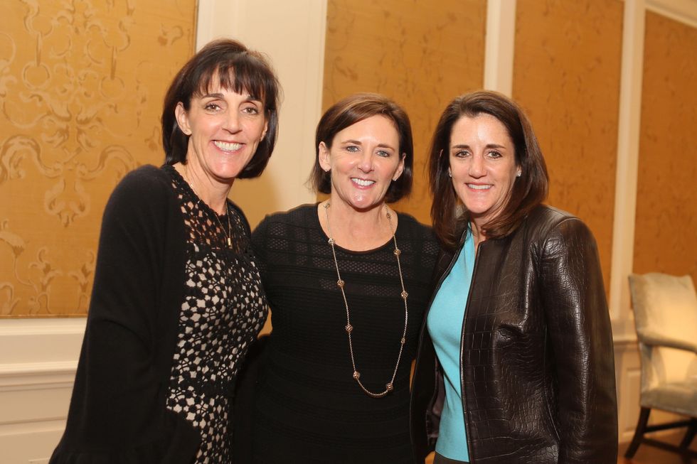 1 Allison Andrew, from left, Kathleen Herd and Cheryl Duff at the The Center Luncheon February 2015