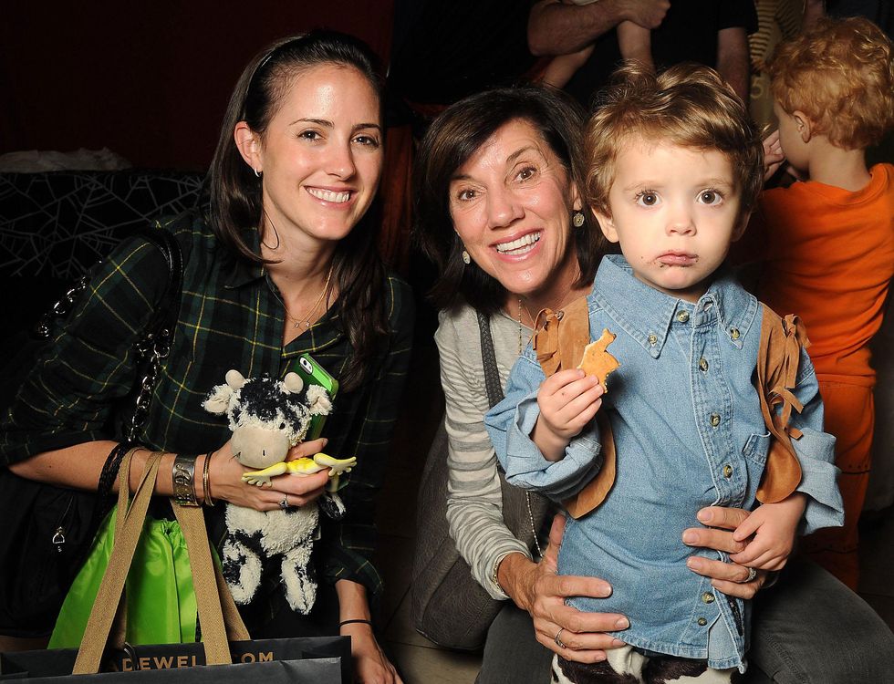 1 Andree Halpin, left, and Michele Arnot with Robbie Halpin at the M.D. Anderson Kids Halloween October 2014