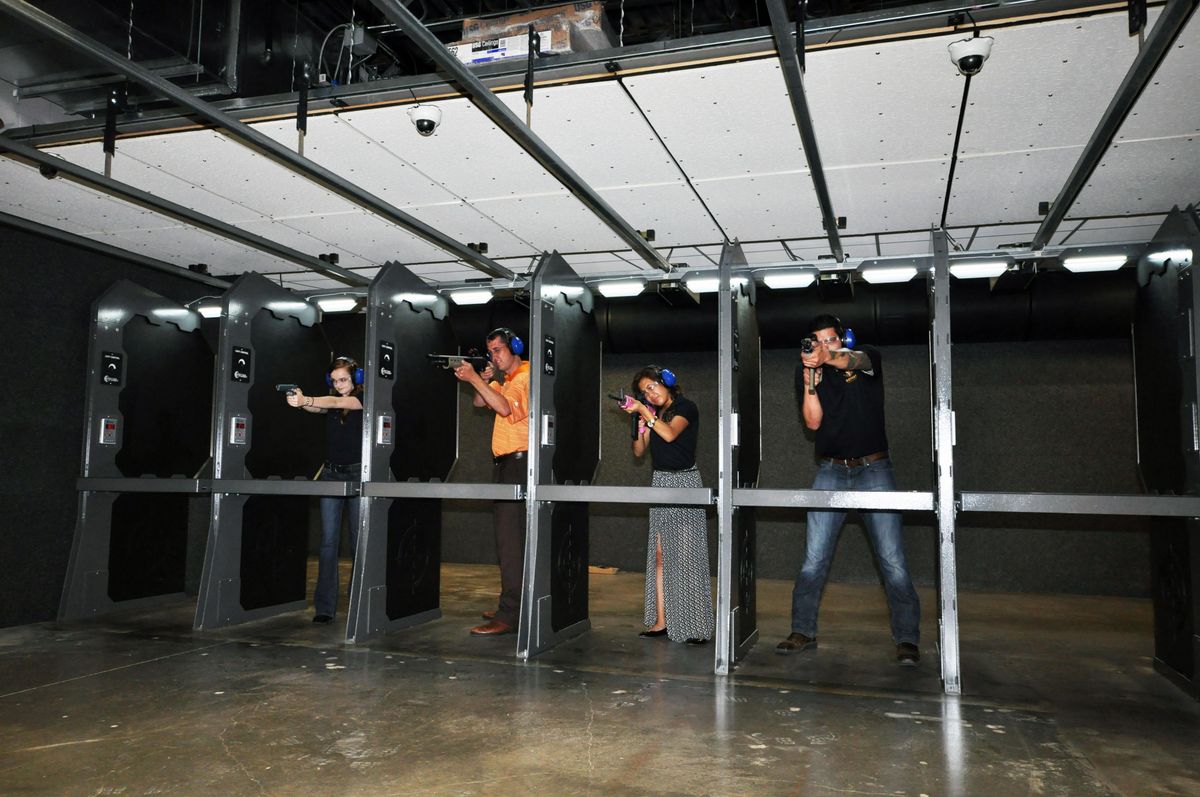 A new Houston shooting range is looking to a date night hotspot