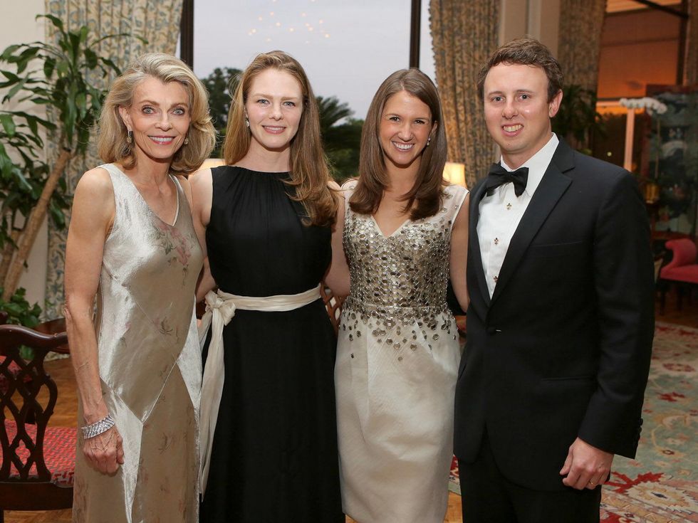 1 CancerForward Houston Gala May 2013 Alice Burguieres, Stephanie Harcrow, Jennifer Monteleone and Will Monteleone