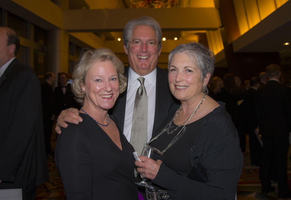 1 Cassy and Jon Pickard, from left, with Jory Alexander at the Rice Design Alliance Gala November 2014.