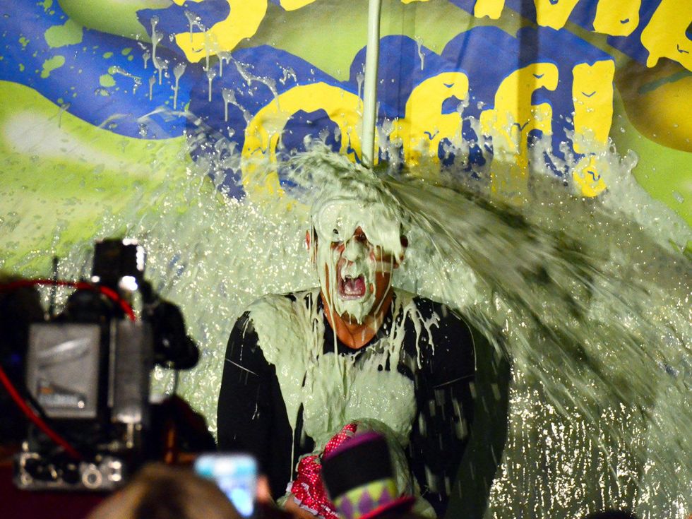 1 Children's Museum of Houston slime-off October 2013 KPRC new feature reporter Ruben Galvan