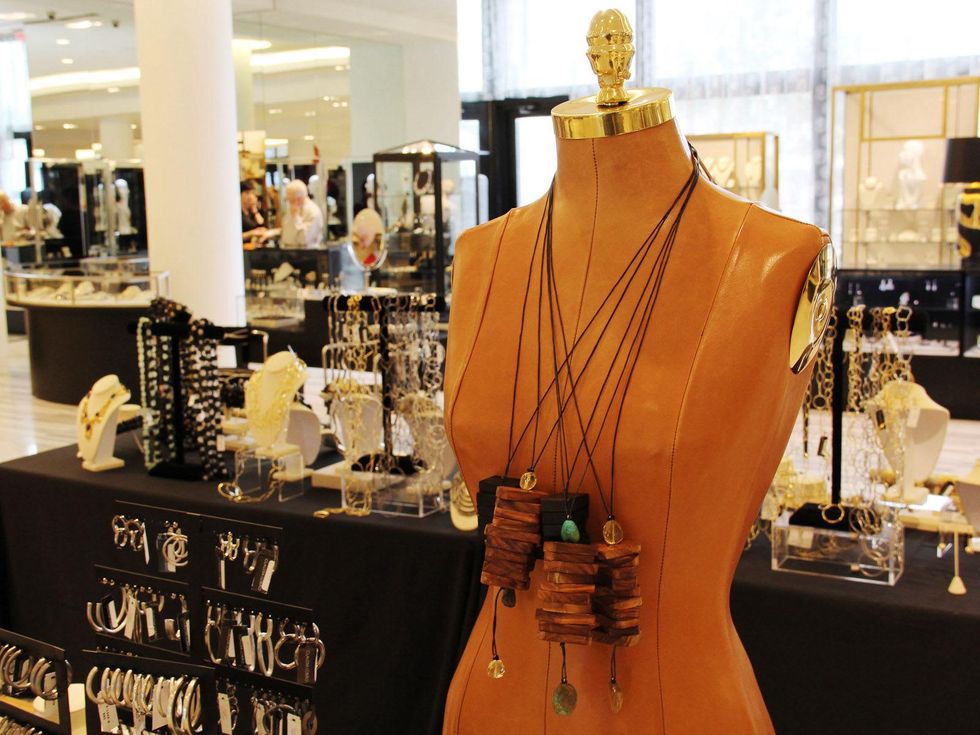 1, Claudia Lobao trunk show, jewelry, Tootsies, February 2013