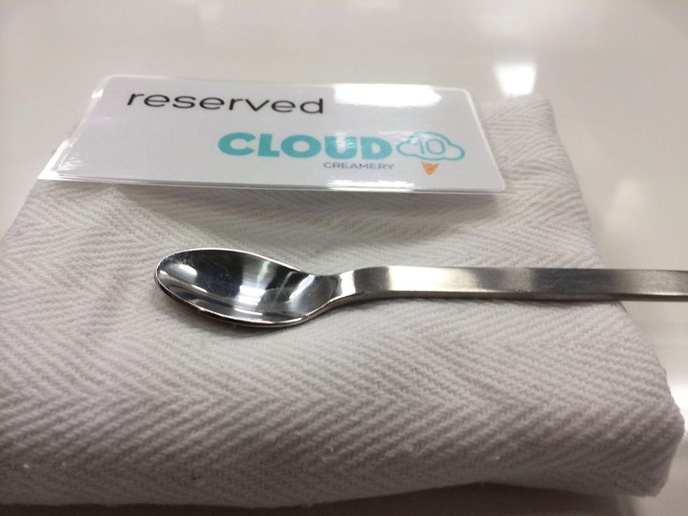 1 Cloud 10 Creamery tasting with chef Chris Leung December 2013