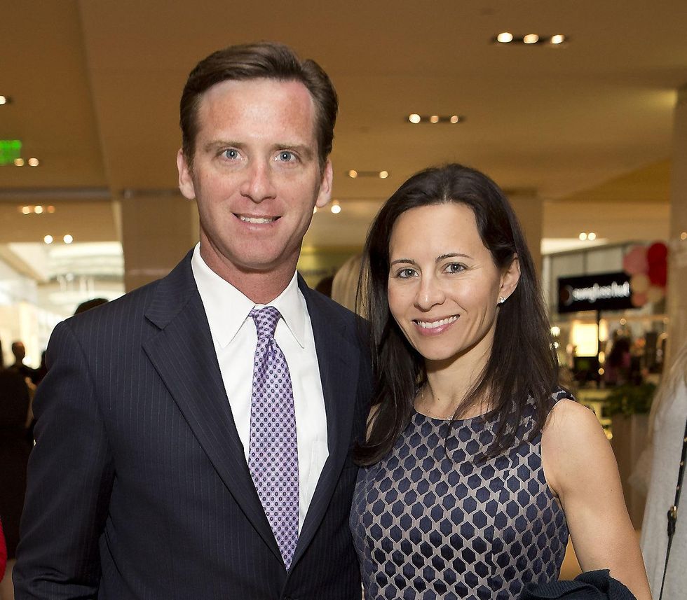 1 David Hartland and Claudine Hartland at Bo's Place luncheon February 2015