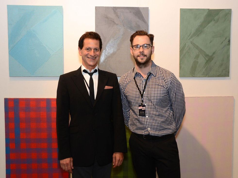 1 David Shelton, left, and Shane Tolbert at the Texas Contemporary Art Fair VIP opening party October 2013