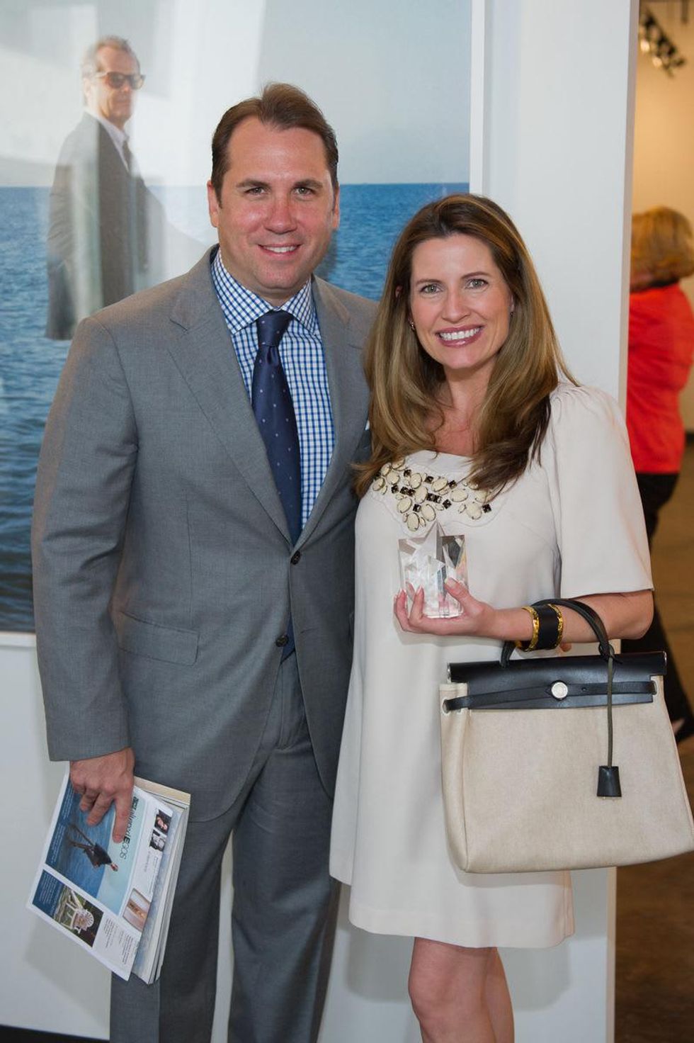 1 Dean Giuffre and Catherine Brooks Giuffre at Fall Market May 2014