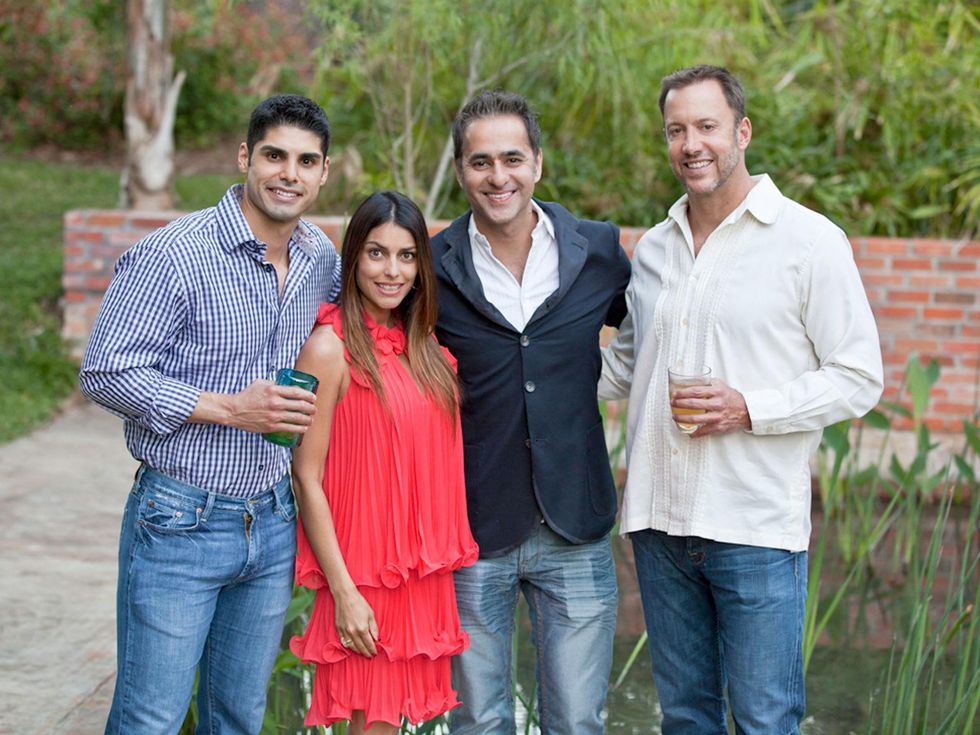 1 Deborah Elias My Favorite Things May 2013 Oscar Arcos, Mamta Pasha and Dr. Raza Pasha, Jim McAlister